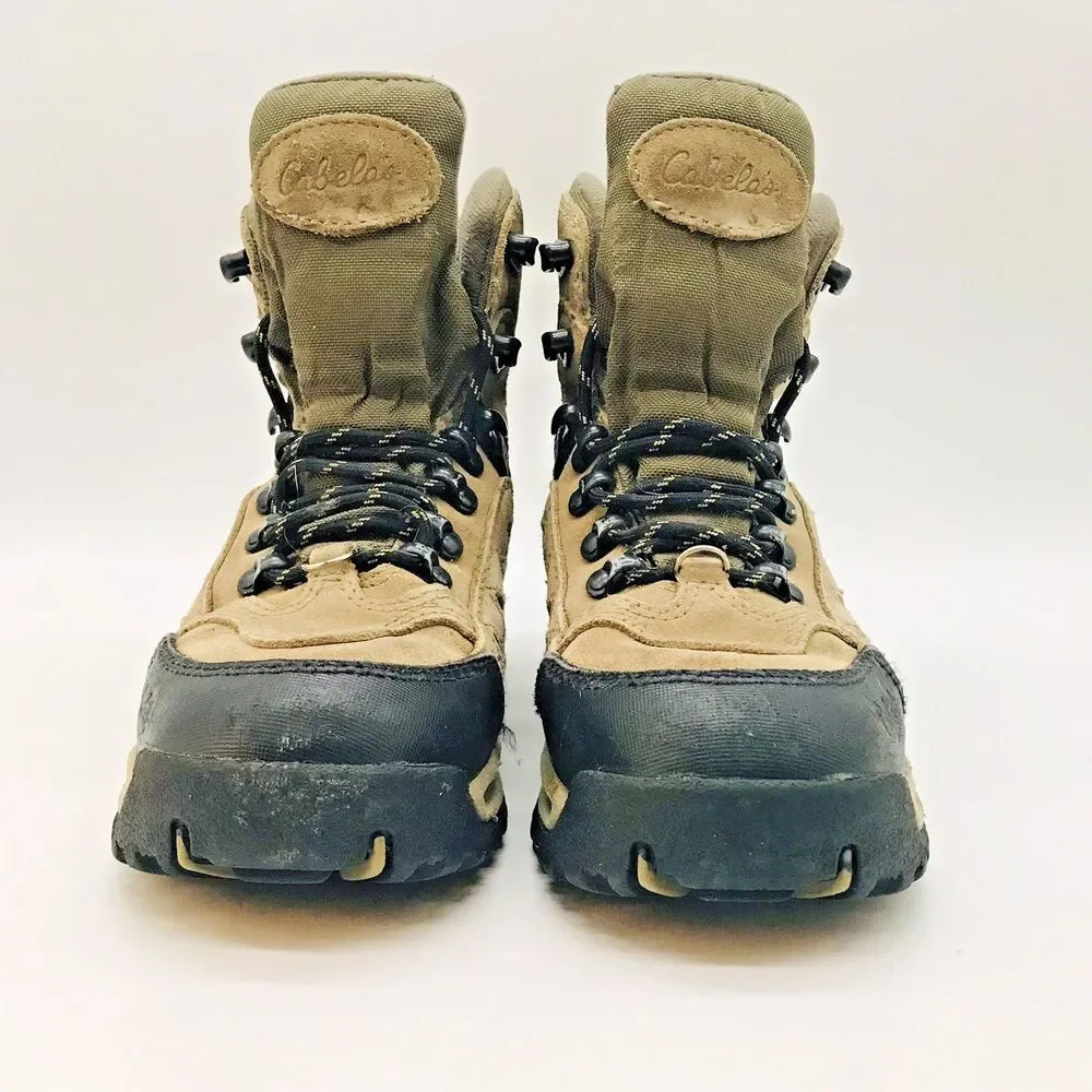 Cabela's Dry-Plus Thinsulate Ultra Hiking Boots 83-0534 Women's 5.5D Tan Lace Up